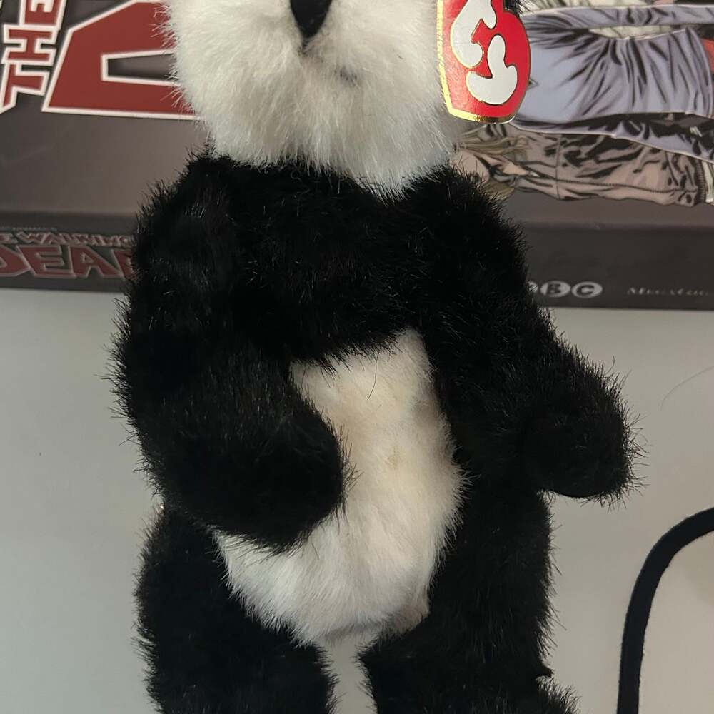 Vintage Ty Attic Treasures Collection Checkers the Panda Bear 1993